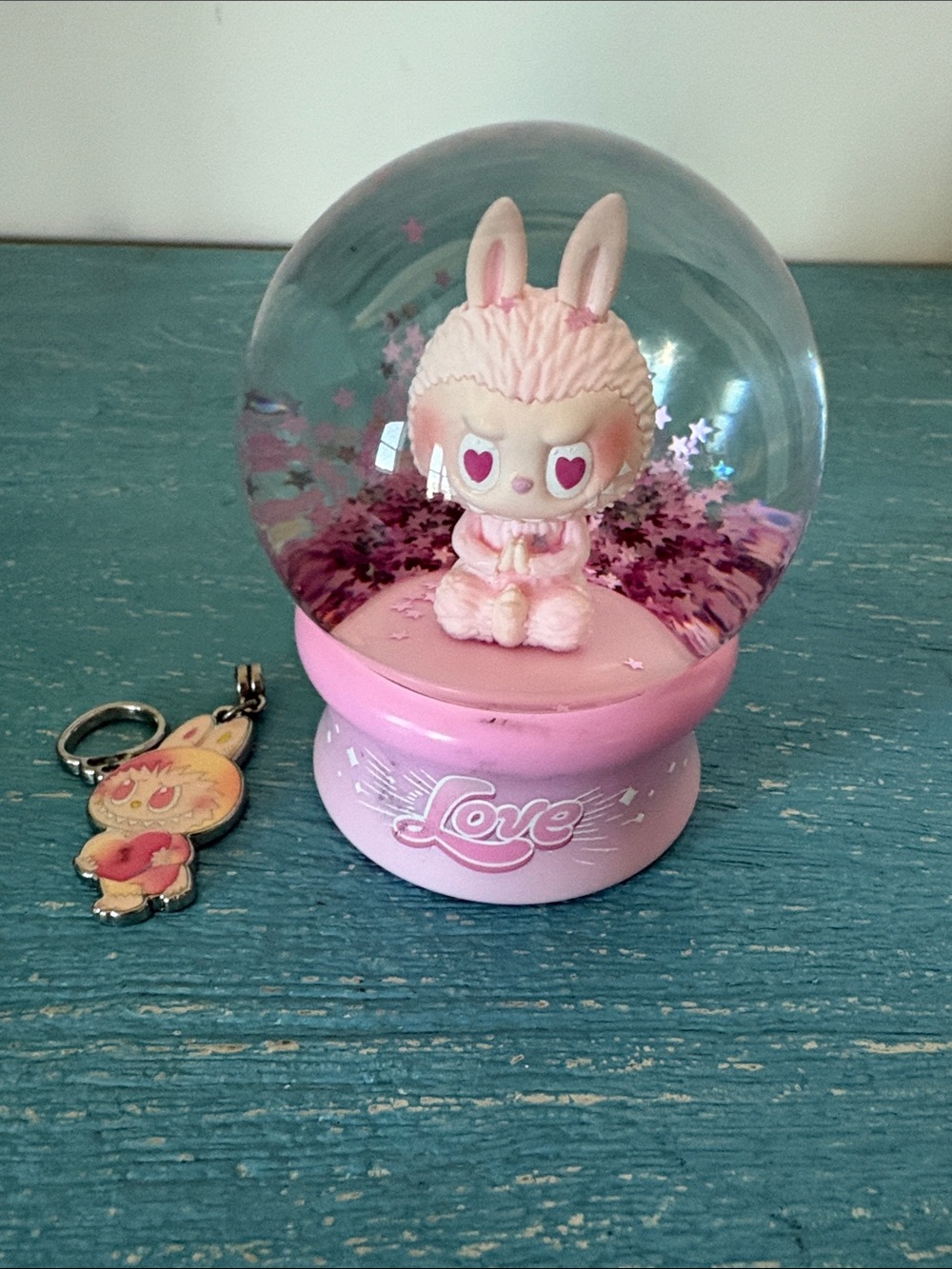 Big into Energy LOVE snow globe